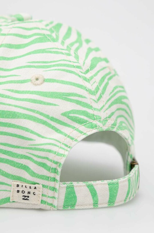 Accesorii Billabong șapcă de baseball din bumbac ABJHA00226 verde