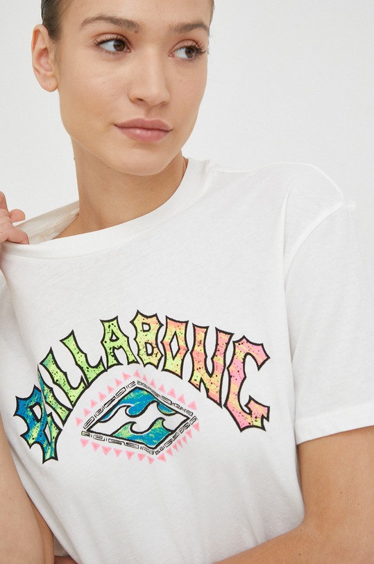 Billabong t-shirt bawełniany biały ABJKT00456