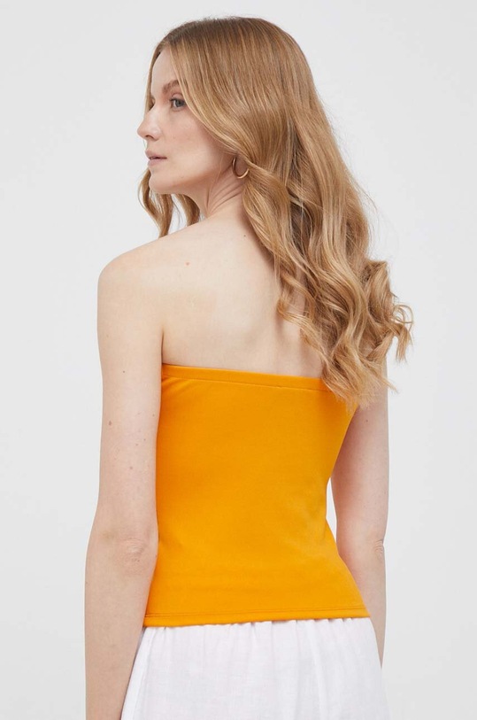 Oblačila Top Sisley 51L1LH00U.3Z9 oranžna