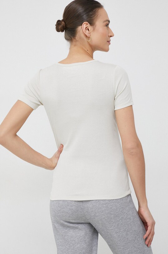 Îmbrăcăminte United Colors of Benetton tricou din bumbac 3GA2E16A2.152.. bej