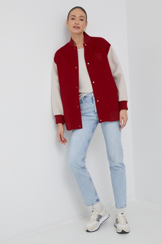 Хлопковая футболка United Colors of Benetton 1091D1M10.152 бежевый AA00