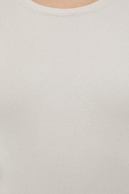 Хлопковая футболка United Colors of Benetton 1091D1M10.152 бежевый