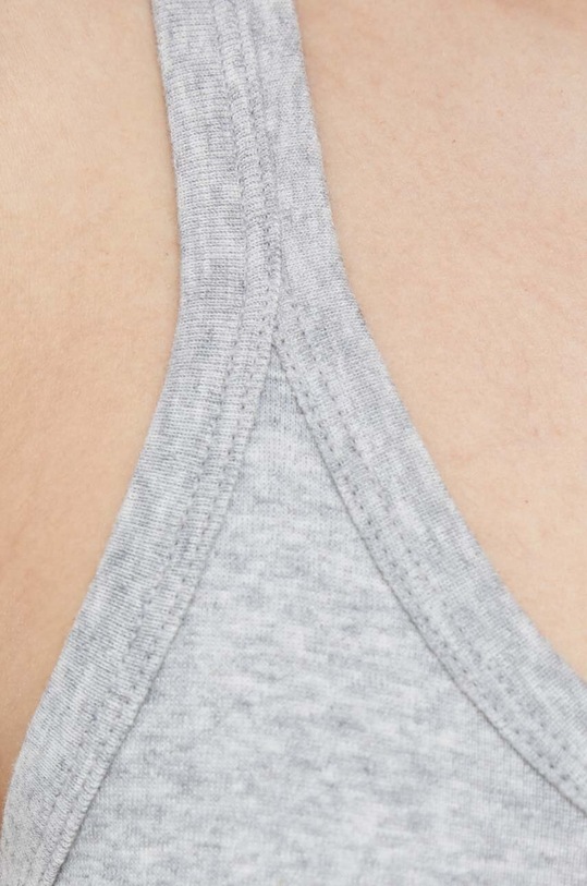 United Colors of Benetton top bawełniany 3GA2E8397.501 szary