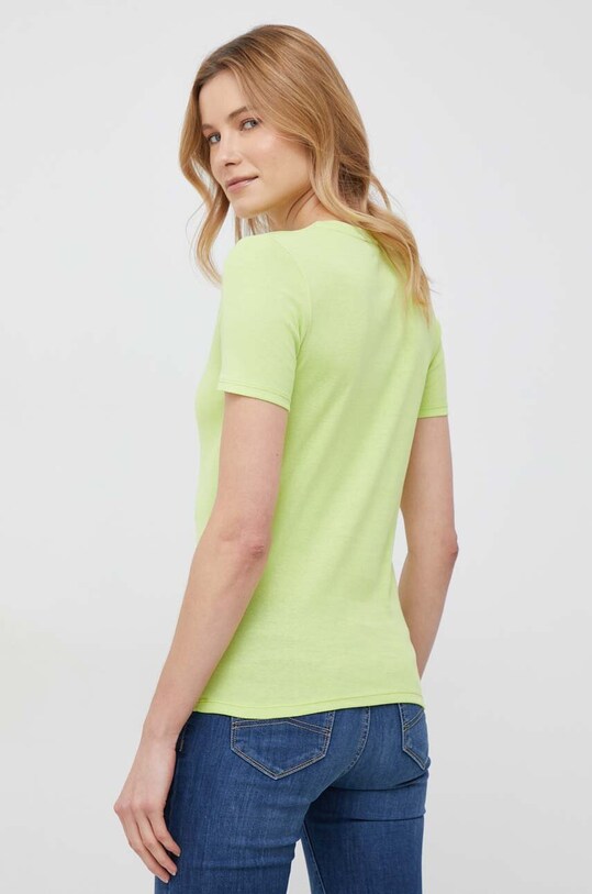 Odzież United Colors of Benetton t-shirt bawełniany 3GA2E4230.25B zielony