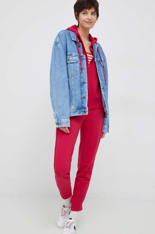 Βαμβακερό Top United Colors of Benetton 3OA6E8397.9T5 πορτοκαλί SS23
