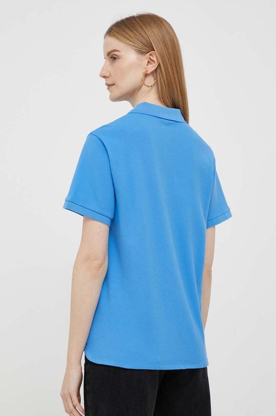 Ρούχα Πόλο United Colors of Benetton 3WG9D3008.16F μπλε