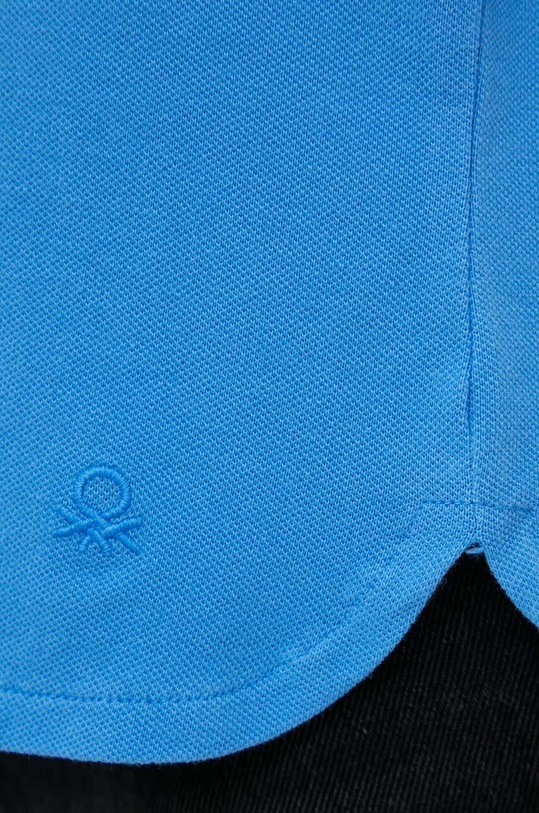 Πόλο United Colors of Benetton 3WG9D3008.16F μπλε