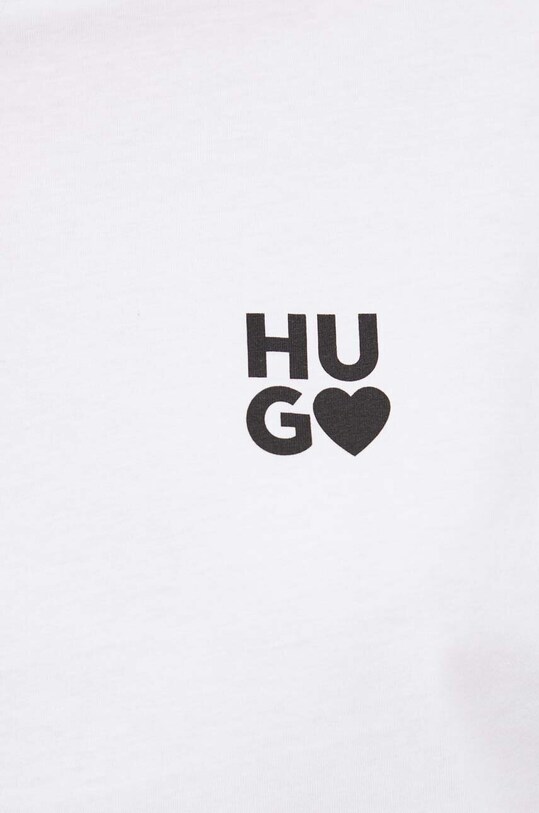 HUGO tricou din bumbac 50489198 alb