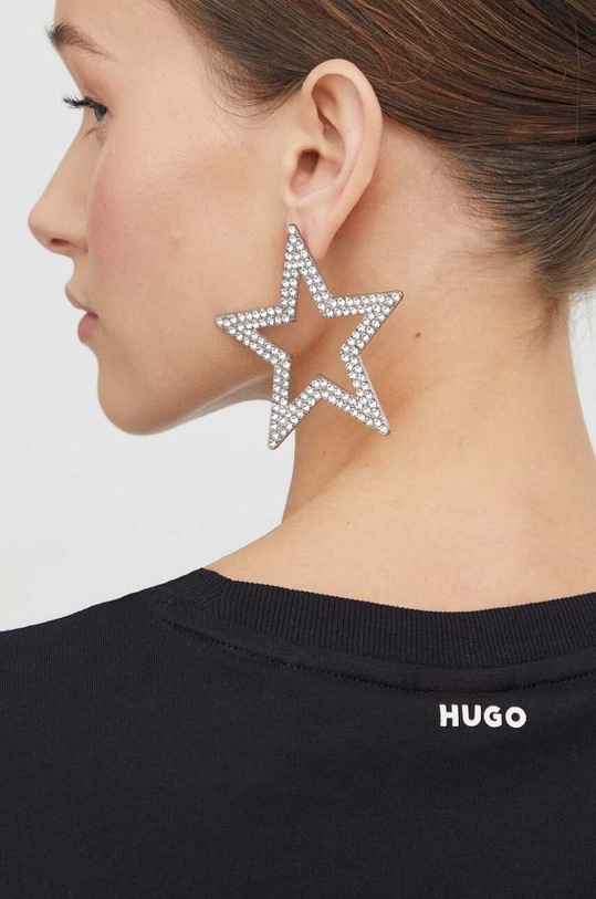 Βαμβακερό μπλουζάκι HUGO 50489198