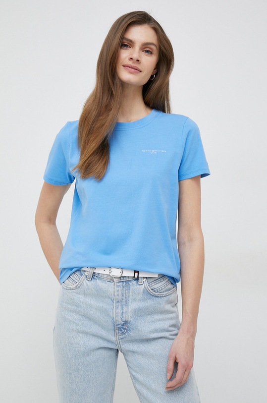 Tommy Hilfiger tricou albastru WW0WW37877.PPYX