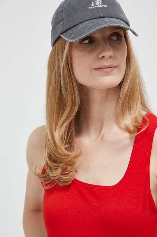 United Colors of Benetton top z elastanem czerwony 3Z1RDH00L.2H7