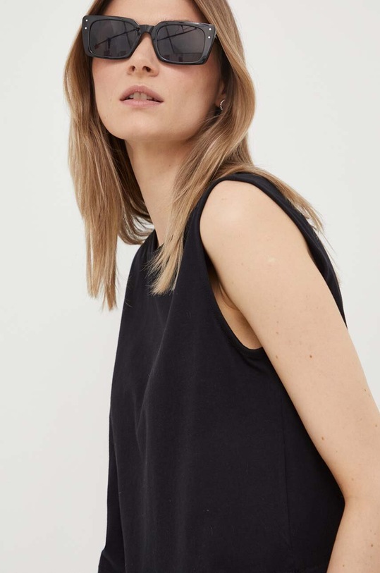 Top United Colors of Benetton μαύρο 3PQYD103Q.100