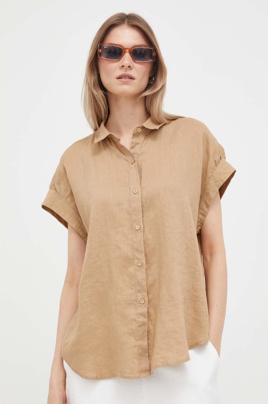 Top United Colors of Benetton 3PQYD103Q.100 μαύρο