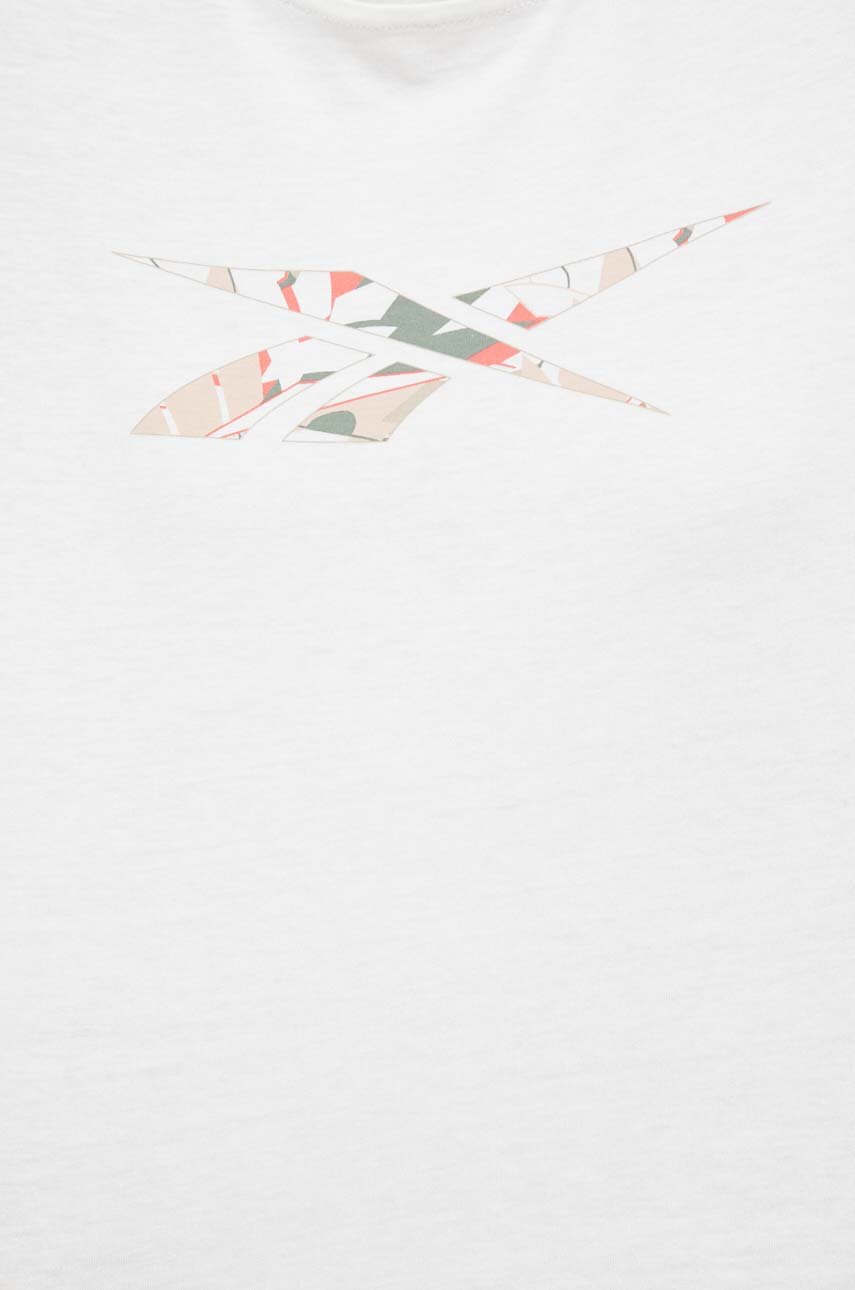 Reebok t-shirt in cotone HT6176 bianco