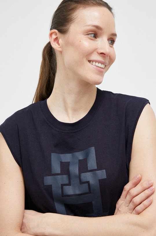 Top Tommy Hilfiger námořnická modř S10S101672.PPYX