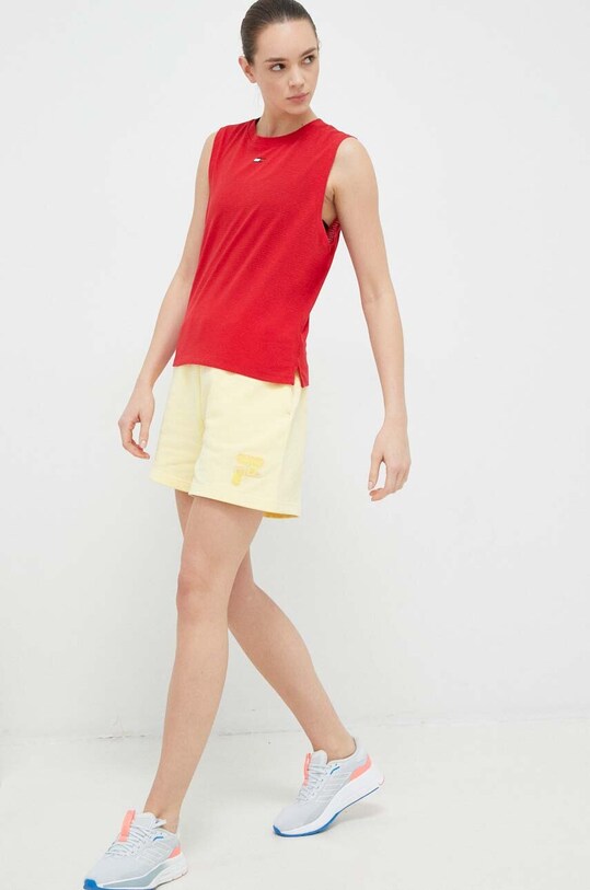 Top Tommy Hilfiger S10S101669.PPYX κόκκινο SS23