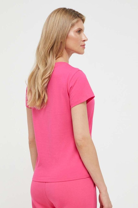 Odzież Pinko t-shirt bawełniany 100373.A0KP różowy