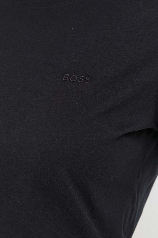 Bavlněné tričko BOSS 50489871 černá