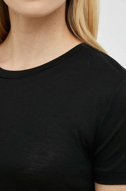 Tričko Bruuns Bazaar Katka černá BBW1072