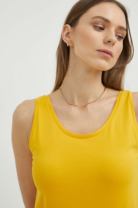 Marc O'Polo top żółty 302200150001