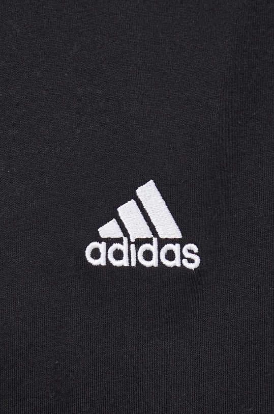 adidas t-shirt bawełniany Essentials HR4913 czarny