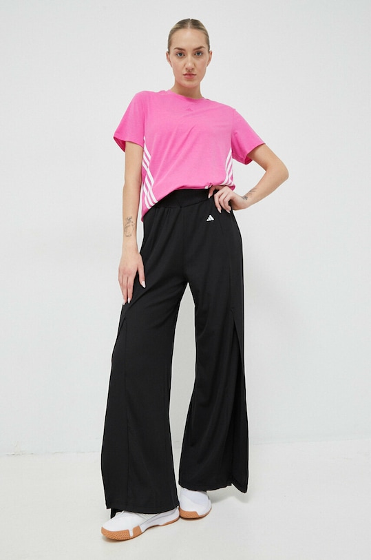 adidas Performance tricou de antrenament Train Icons HS2356 roz SS23