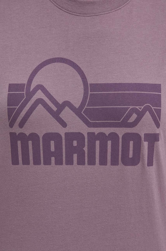 Marmot t-shirt M14255 fioletowy