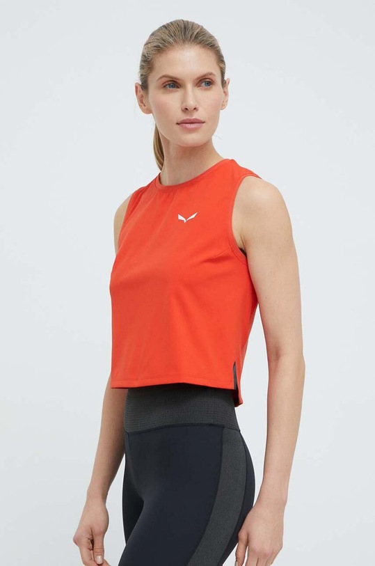 Salewa top sport Pedroc Dry Responsive print portocaliu 00.0000028322