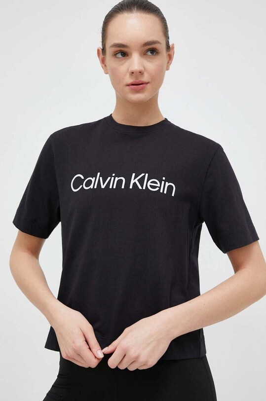 Спортивная футболка Calvin Klein Performance Effect 00GWS3K128 чёрный SS23