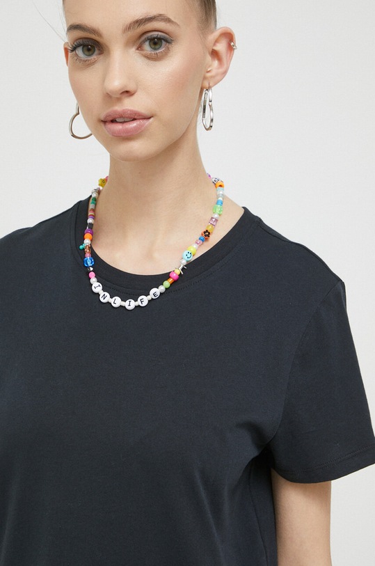 UGG tricou din bumbac negru 1125158