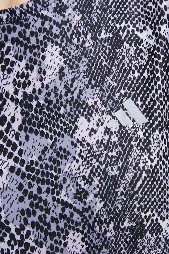 adidas Performance t-shirt do biegania Fast HR5713 fioletowy