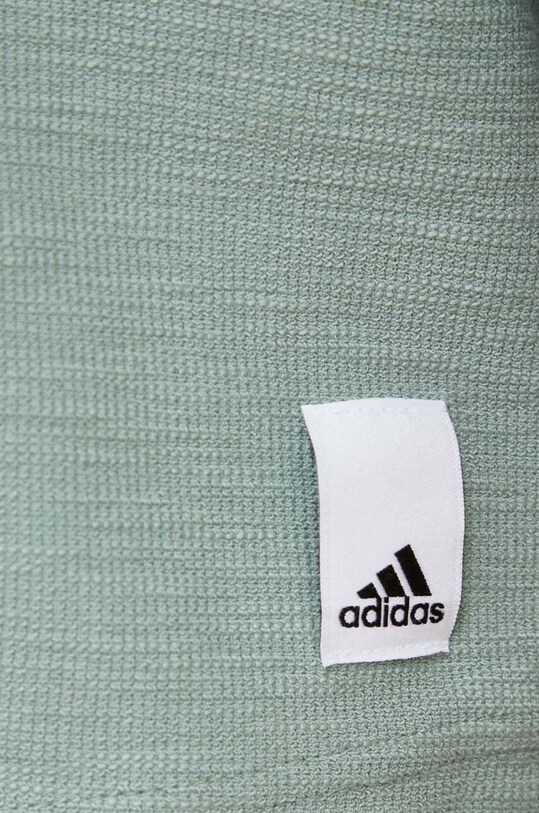 adidas t-shirt bawełniany HZ1607 zielony