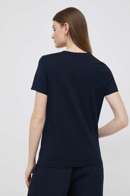 Одежда Хлопковая футболка Tommy Hilfiger WW0WW37864.PPYX тёмно-синий
