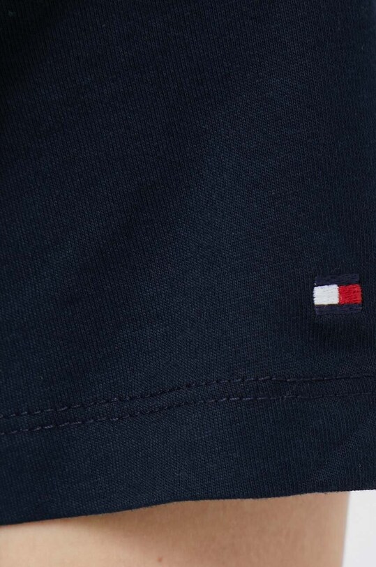 Хлопковая футболка Tommy Hilfiger WW0WW37864.PPYX тёмно-синий