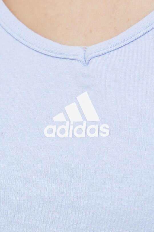 adidas biustonosz sportowy IC4439 niebieski
