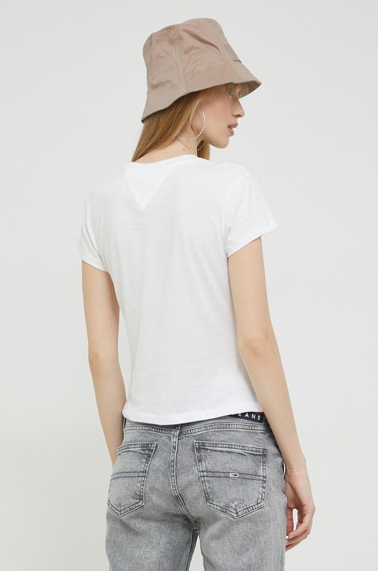 Odjeća Majica kratkih rukava Tommy Jeans DW0DW15749.PPYX bijela