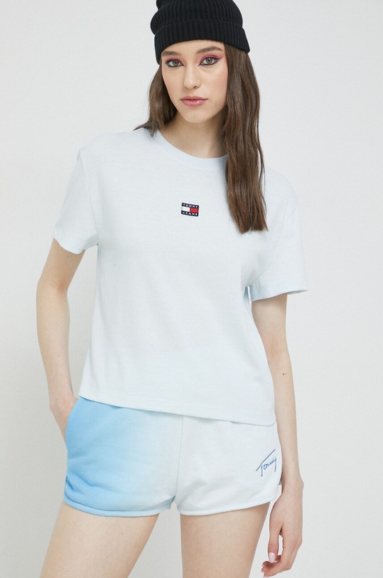Majica kratkih rukava Tommy Jeans DW0DW15640.PPYX plava SS23