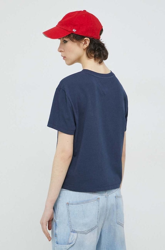 Одяг Футболка Tommy Jeans DW0DW15640.PPYX темно-синій