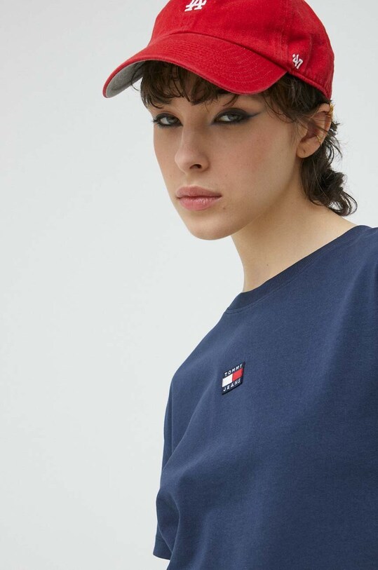 Футболка Tommy Jeans темно-синій DW0DW15640.PPYX