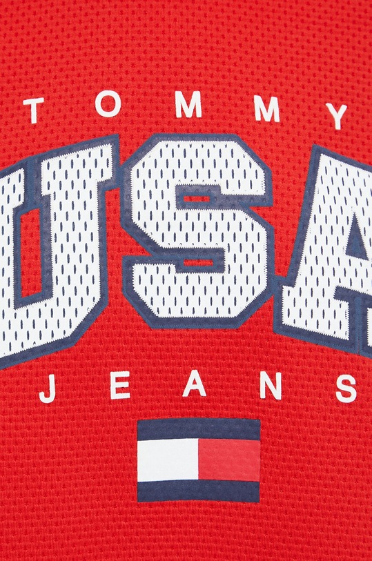 Top Tommy Jeans DW0DW15304.PPYX κόκκινο