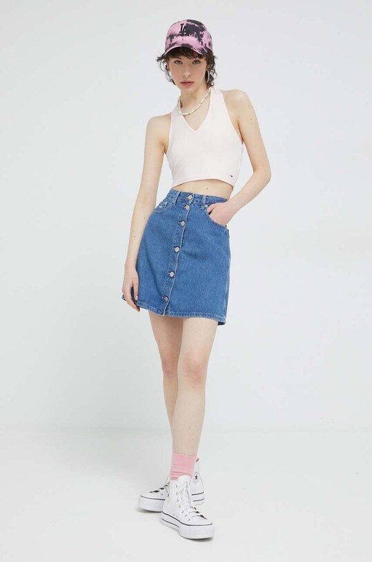 Топ Tommy Jeans DW0DW15303.PPYX розовый SS23