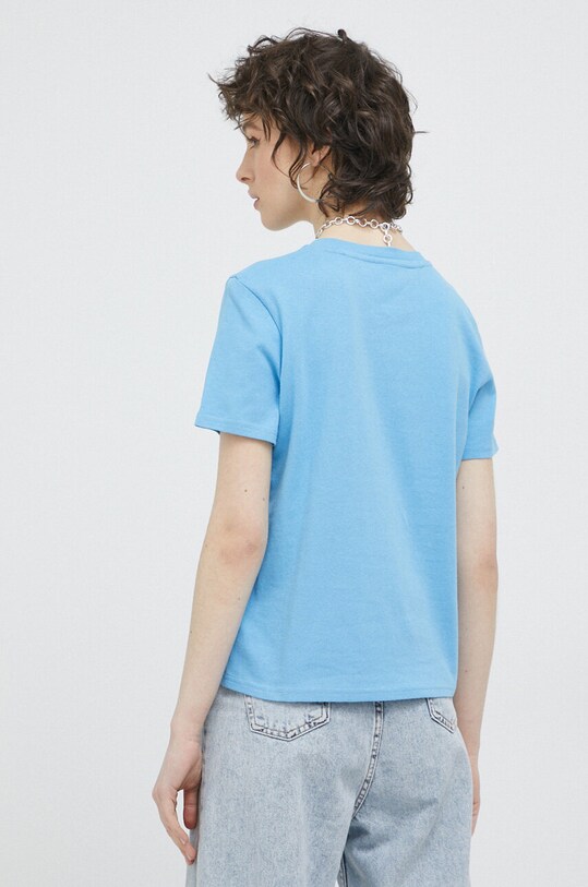 Oblečení Bavlněné tričko Tommy Jeans DW0DW15471.PPYX modrá