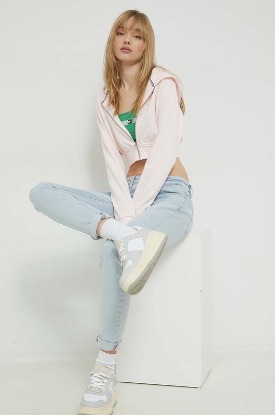 Топ Tommy Jeans DW0DW15458.PPYX зелёный SS23
