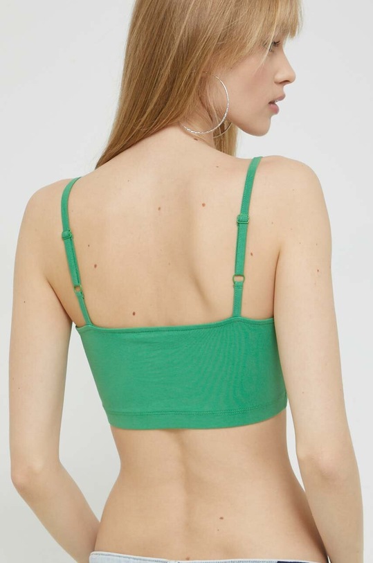 Odzież Tommy Jeans top DW0DW15458.PPYX zielony