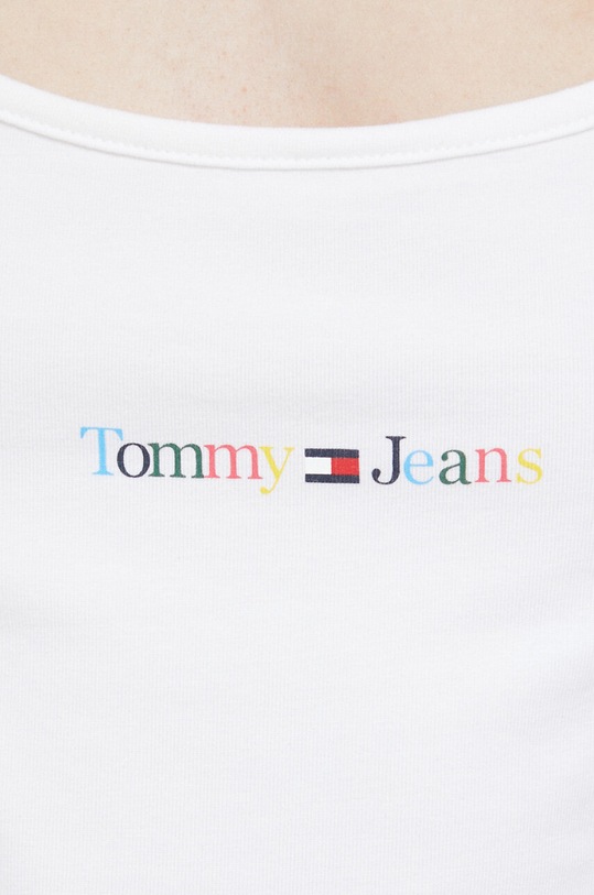 Tommy Jeans top DW0DW15442.PPYX biały