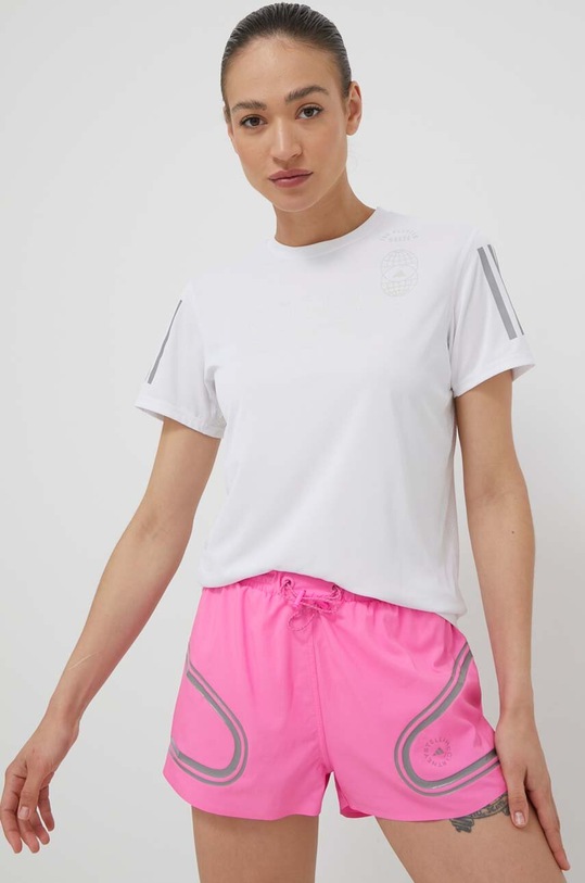 adidas Performance t-shirt do biegania Run for the Oceans regular biały IC0204