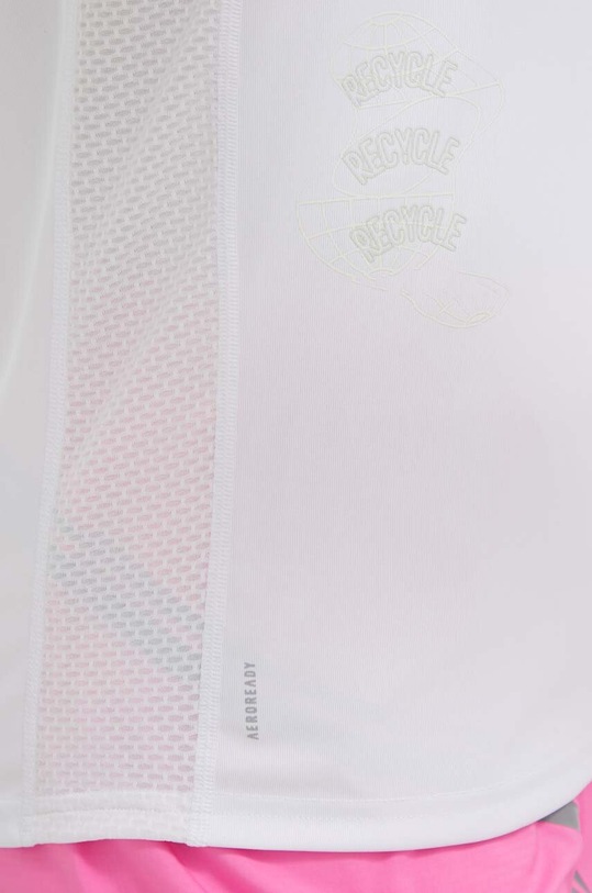 adidas Performance t-shirt do biegania Run for the Oceans IC0204 biały