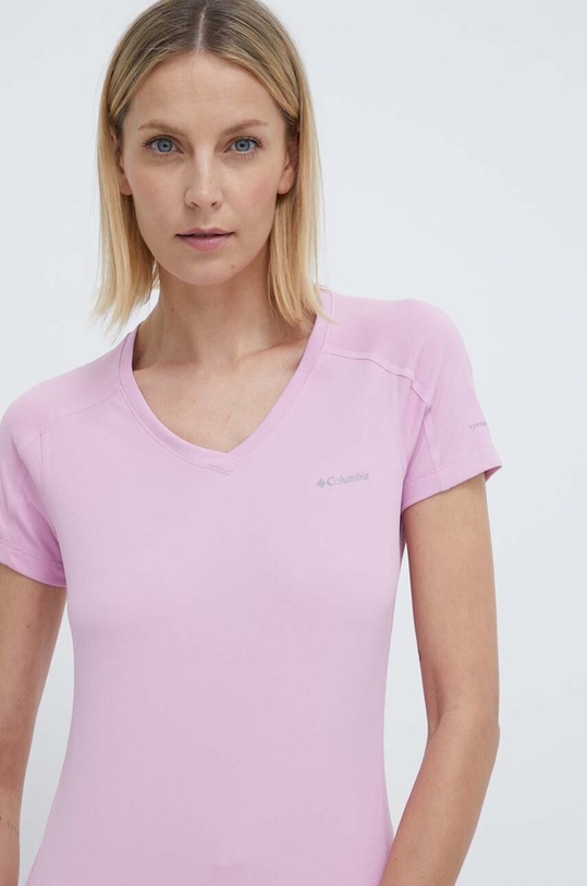 Columbia t-shirt sportowy Zero Rules Zero Rules regular różowy 1533571