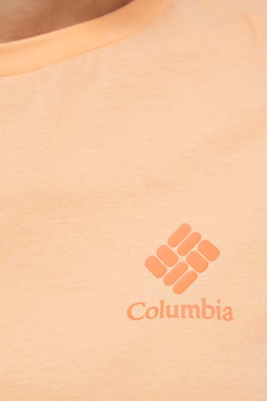 Columbia tricou din bumbac 1930051.SS23 portocaliu