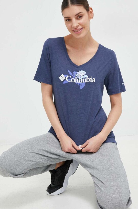 Футболка Columbia 1934611 голубой SS23